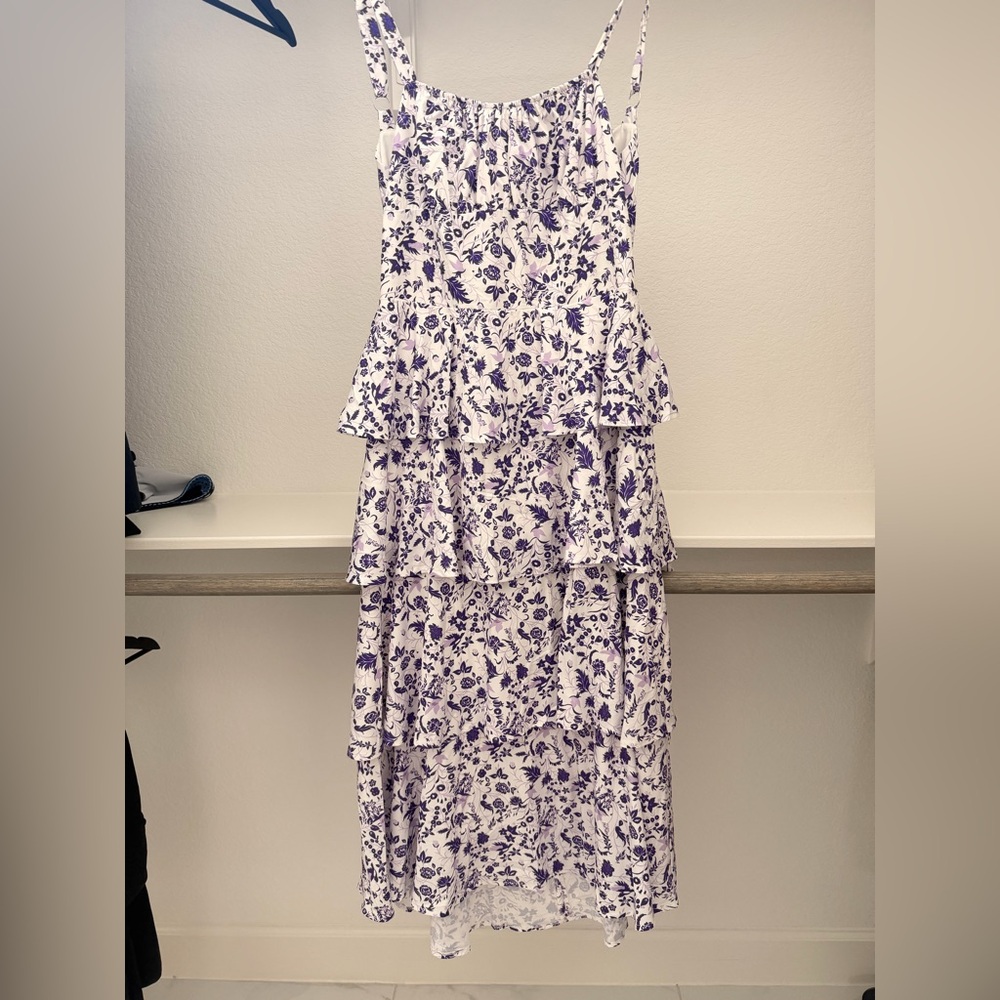 Floral Tiered Maxi Dress